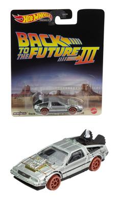 Hot Wheels Ретро Развлечения Назад в будущее Машина времени (От 3 лет и старше) HCP22 Серебристый
