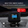P10 Автомобильный бортовой компьютер OBD2 Head Up Display Auto LCD HUD Цифровой спидометр Датчик расхода воды и топлива Охранная сигнализация