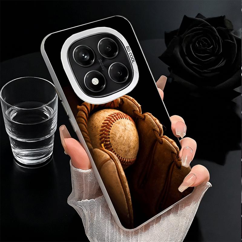 Baseball Sport Shockproof Phone Case for Xiaomi Redmi Note 15 14 13 12 Pro Plus 11 11S 11T 5G Cover Anti Fall Fundas