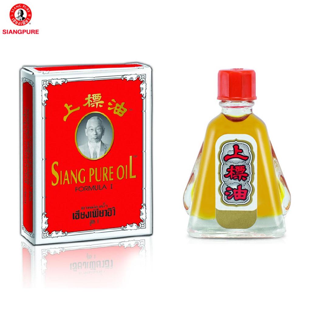 Siang Pure Формула масла I, вдыхание или нанесение для облегчения головокружения, 7 куб. см - Тайский