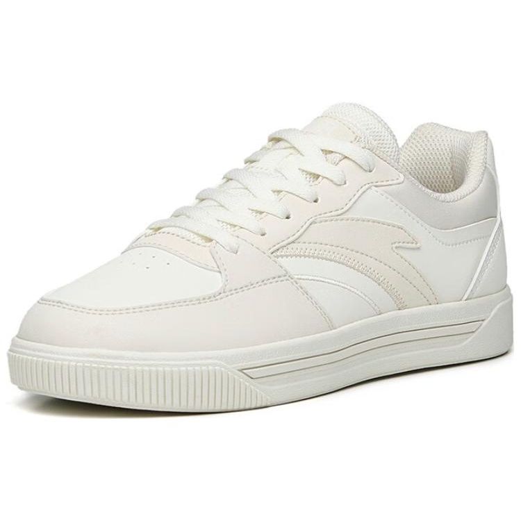 Anta Кроссовки Lifestyle Series Casual Durable Low-Top для скейтбординга для женщин, белые, серые, 122238063-3