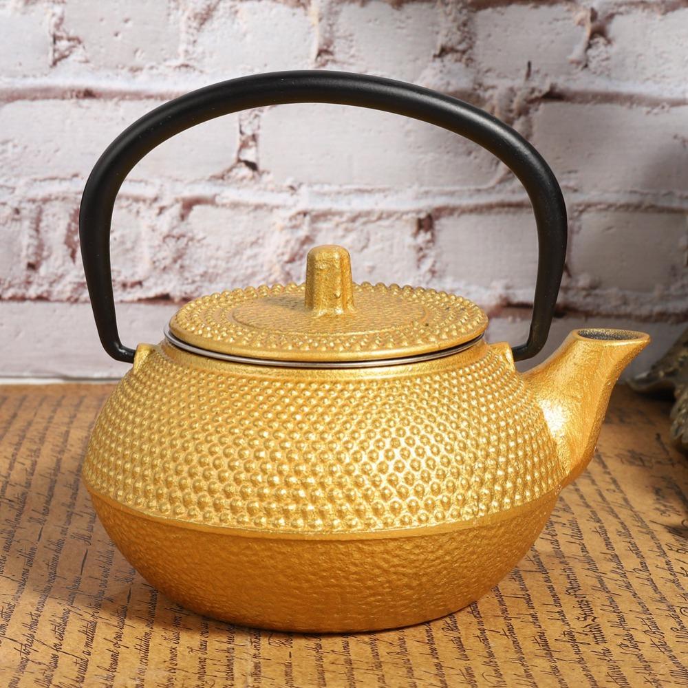 0.3L Cast Iron Teapot Stovetop Japanese Tetsubin Kettle Teapots Small Teapot Tea Brewing