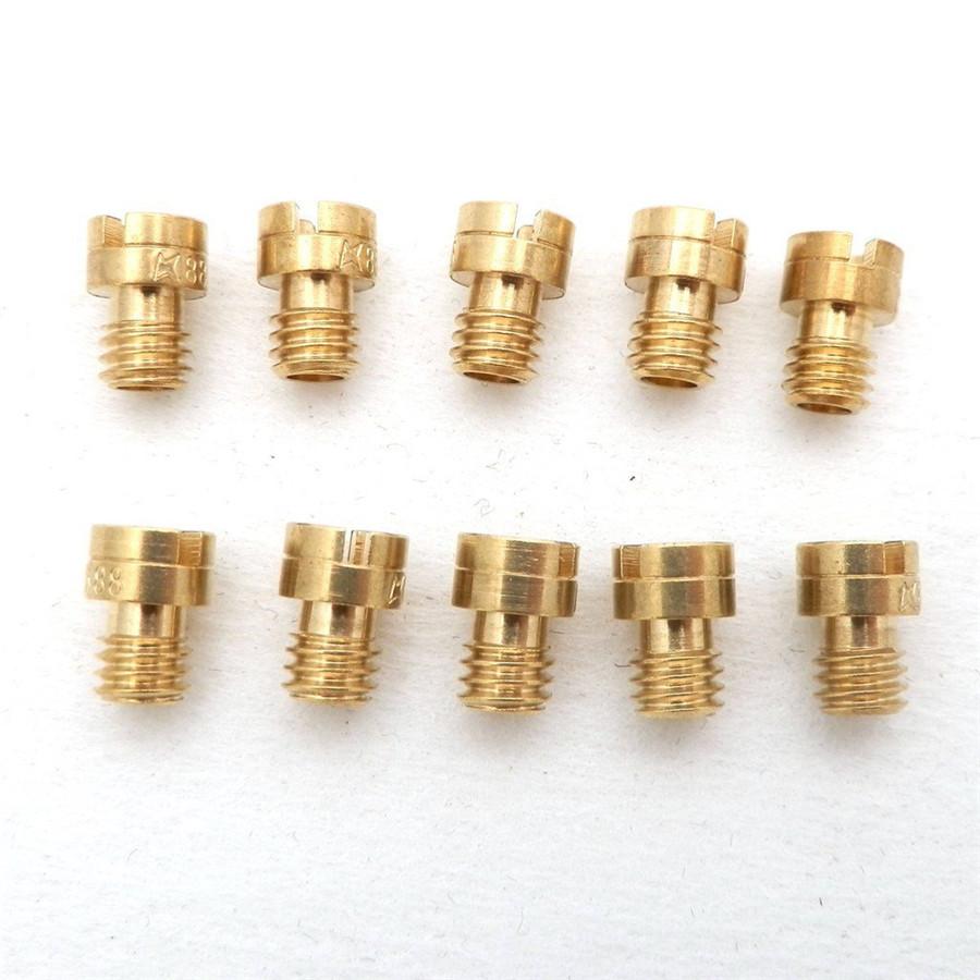 10Pcs Motorcycle Carburetor Main Jets