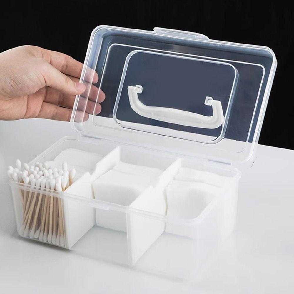 Прозрачная коробка для неотложной медицинской помощи большой вместимости, прочная коробка для хранения лекарств