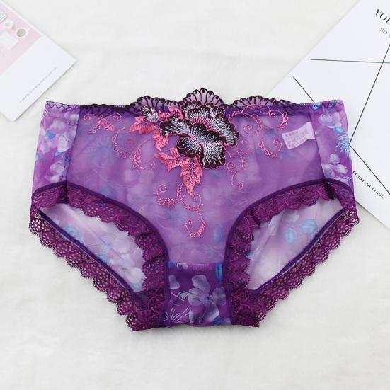 Модные дышащие защитные эластичные кружевные сексуальные женские трусы, трусы, повседневная одежда для женщин