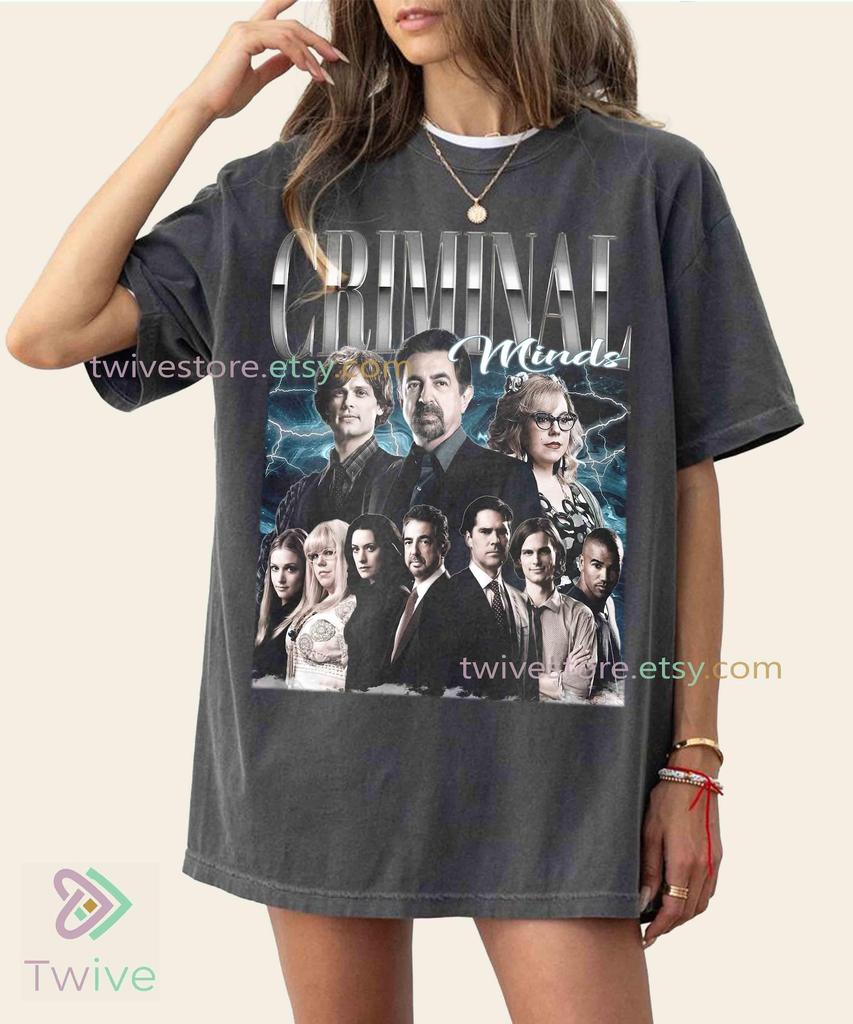Vintage Criminal Minds Graphic Tee, Criminal Minds TV Show Shirt, Criminal Minds Comfort Colors Retro Tee, Criminal Minds Sweatshirt