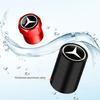 Новые для Mercedes Benz 4 шт. Колпачки для воздушных клапанов колес автомобиля, заглушки штока с цветным логотипом бренда для Mercedes benz A B R G Class GLK GL