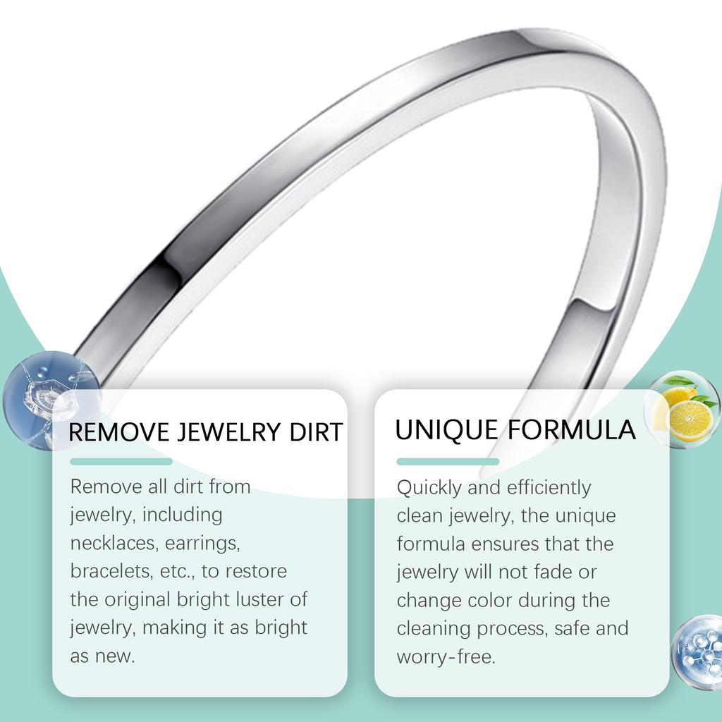 Чистящее средство для ювелирных изделий, бусины для ухода за ювелирными изделиями, чистящее средство для ухода, бриллиантовый жемчуг, средство для удаления металла, 100 мл