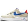 Air Force 1 07 LV8 Coconut Milk Hyper Royal Мужские кроссовки Кремово-белые ярко-малиновые DM8314-100