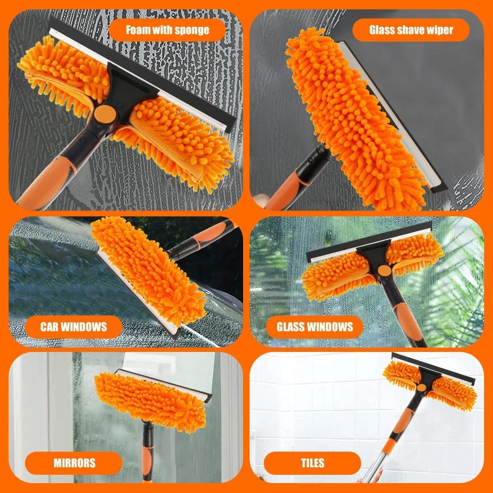 Dusting Cleaning Window Cleaning Squeegee Long Duster Window Wiper Dusting Cleaning Supplies