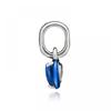 PAndora 793042c02 PAndora Me Blue Chakra Heart Mini Pendant And Dangle Silver Charm