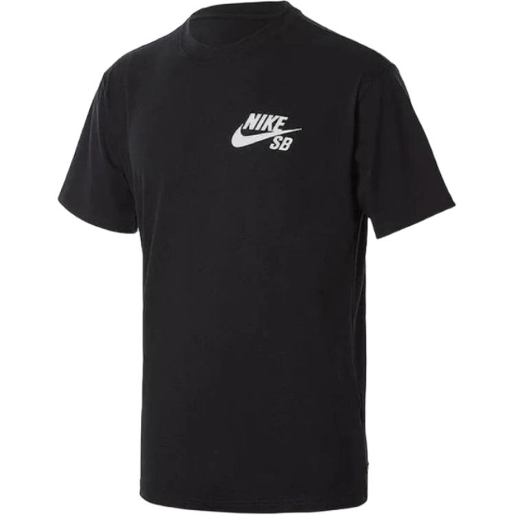 Nike Футболка с коротким рукавом с логотипом SB Skateboarding, мужская, черная DC7818-010