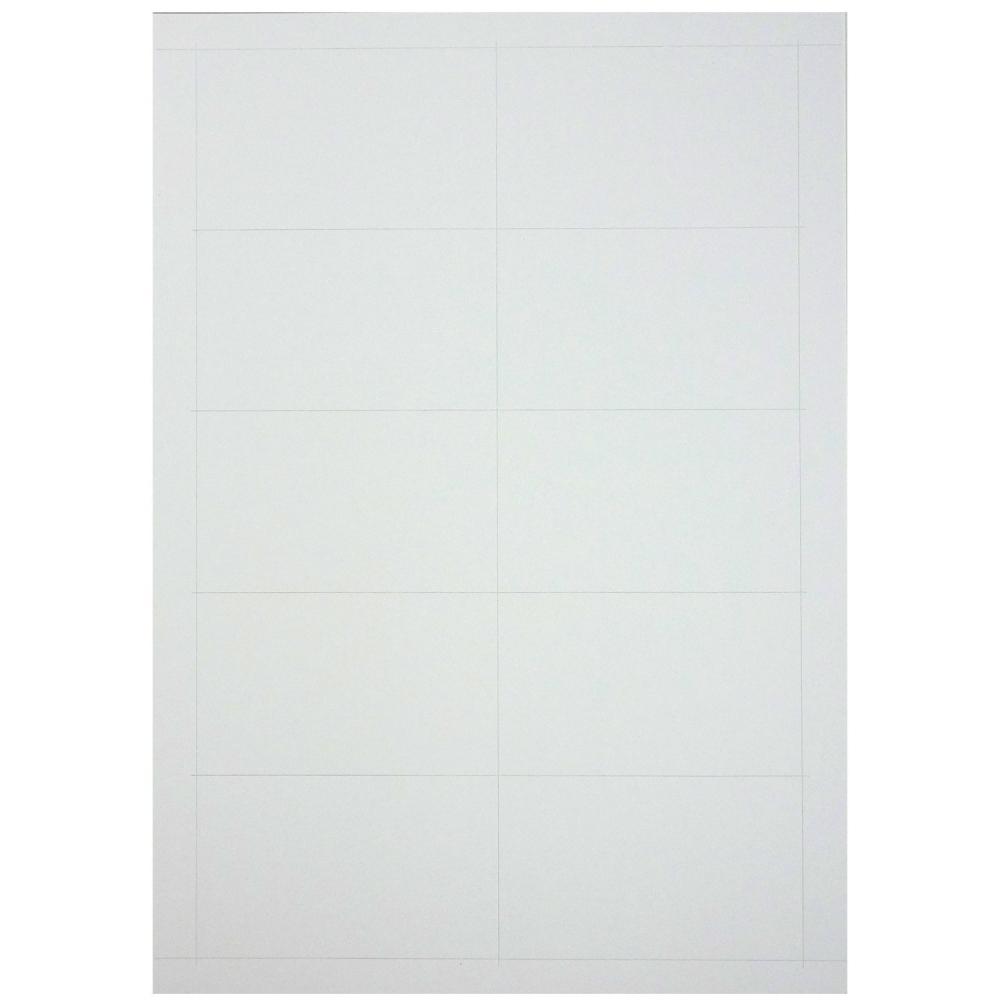 KOKUYO Визитная карточка для струйной печати, прозрачная, 100 листов KJ-VC115