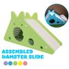Забавная игрушка-слайд для хомяка, морская свинка, собранная игрушка-слайд, игрушки для шиншилл, клетка для дома хомяка, дышащие аксессуары для хомяка