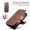SUTENI Q-05 For iPhone 17 Case Detachable Wallet Stand Litchi Texture Leather Flip Phone Cover