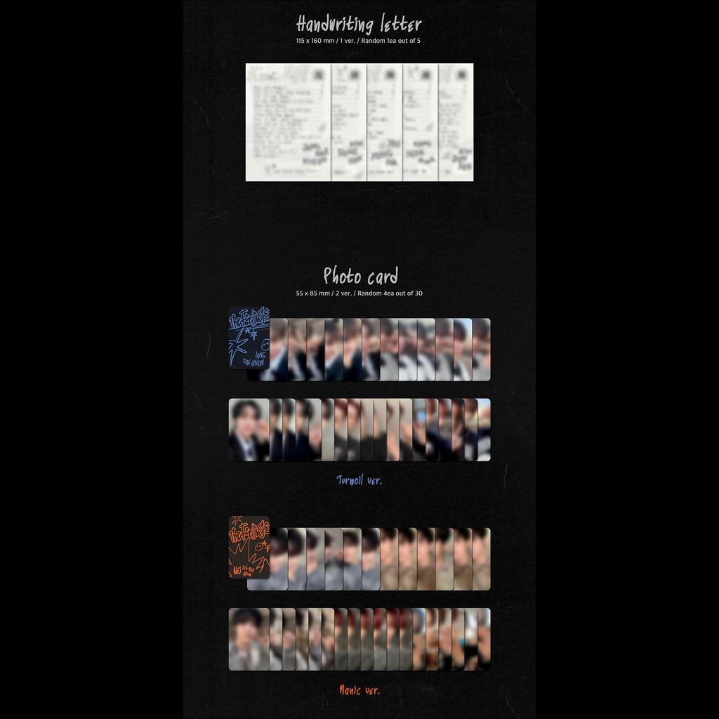 WEi The Feelings 7th Mini Album (Turmoil Ver. / Manic Ver.)