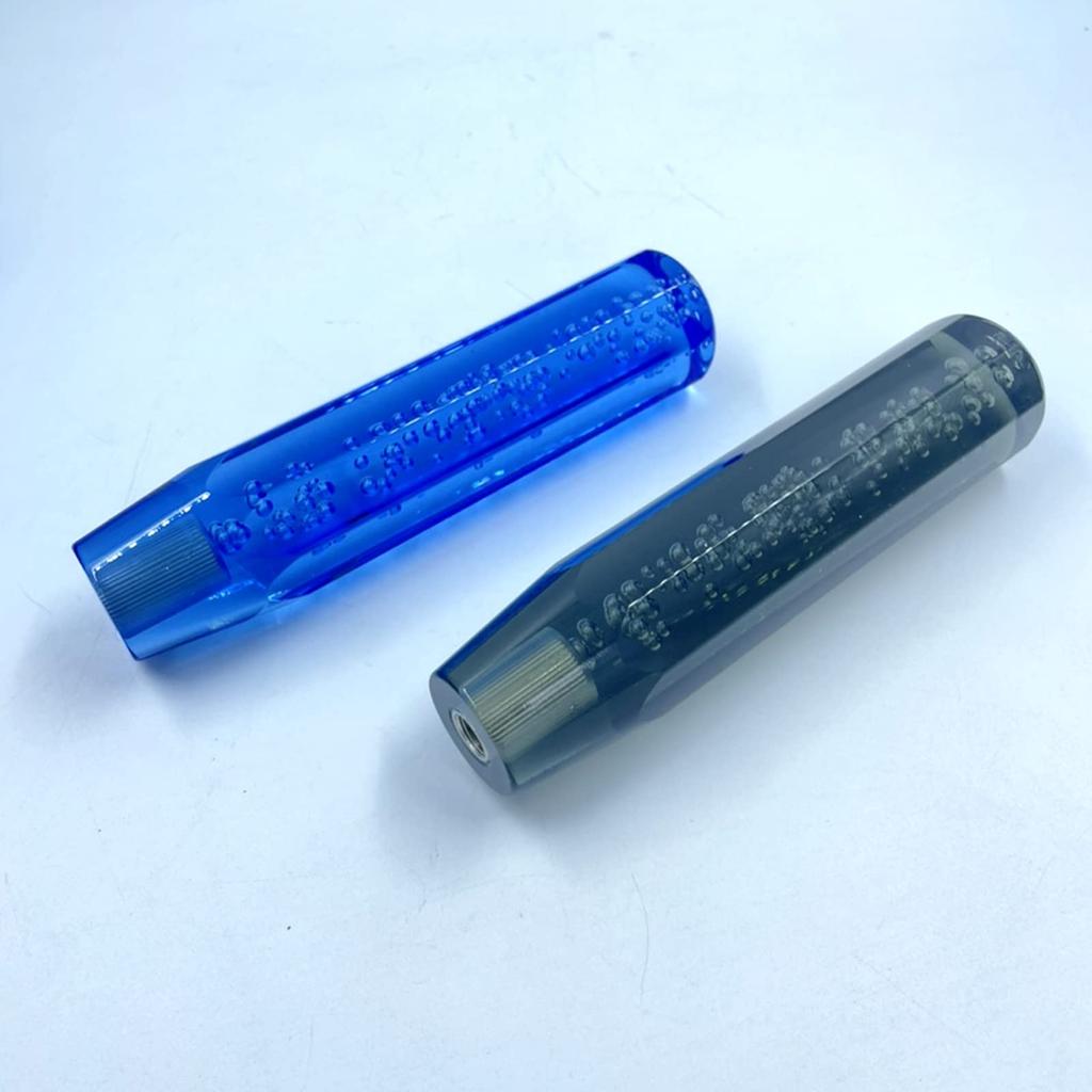 Универсальный кристальный шифтер с адаптером-пузырьком 3 20см [SCGEHA] Ручка, Восьмигранная, Заливка, В комплекте, Цвета, (синий)