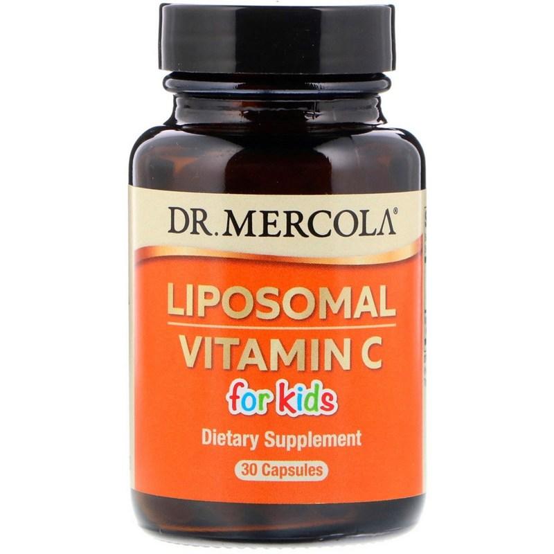 Dr. Mercola Children's Liposomal Vitamin C 30 Tablets, 1 Serving