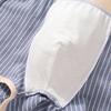 Men Boxer Briefs Mid-rise Elastic Waistband Shorts Underwear Striped Print Patchwork Color U-Convex Panties