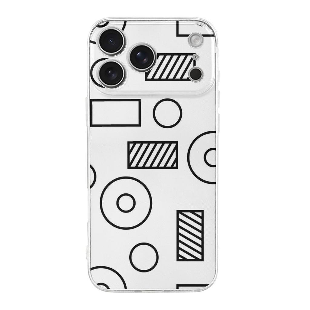 1 Pack For iPhone 17 Series TPU Phone Case Slim Glossy Shockproof Design, Daily Protection