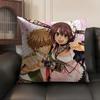 Любимый Аниме MMaid Sama Наволочка Натуральный Лен Органическая Ткань Двусторонний Принт Диван Домашний Декор Дышащий