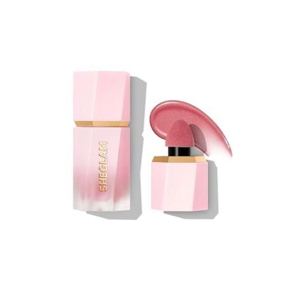 SHEGLAM Color Bloom Жидкие румяна 25 цветовМатовые/С шиммером 2 текстурыЛегко наносятся пуховкой Сокращают среднюю часть лица Придают здоровое сияние, объем Без животных (мерцать