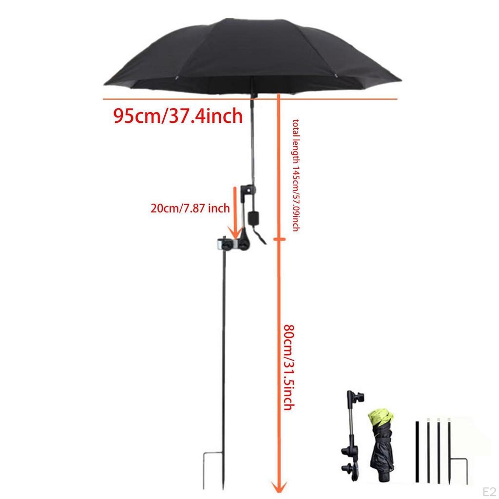 Adjustable Plant Shade Umbrella for Beach Chair And Garden Beds
