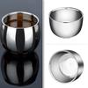 Double Layer Espresso Coffee Cup 100/150 ML Beer Cup Multi-function Stainless Steel Cup