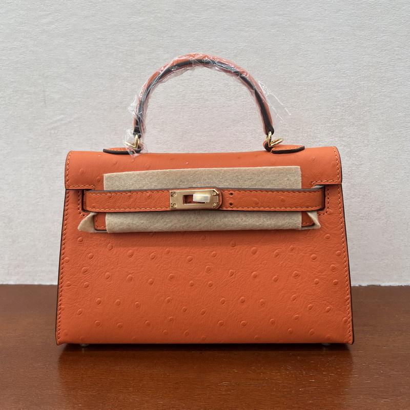 2026 Новая женская кожаная сумка первый слой рисунок страуса коровья кожа первое и второе поколение портативная на одно плечо через плечо женская сумка