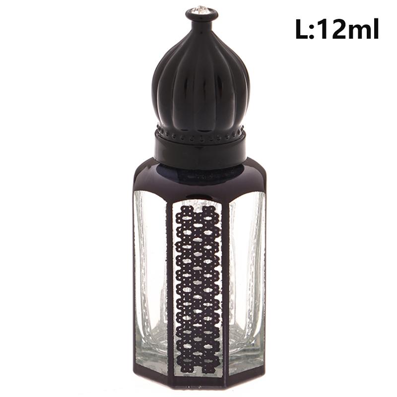 6/9/12 мл портативные стеклянные флаконы с роликами для эфирных масел арабские золотые многоразовые флаконы для духов пустые контейнеры с роликовыми шариками