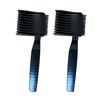 2Pcs Barber Fade Comb Anti-static Men Curved Blending Flat Top Hair Clipper Guide Haircut Comb Home Salon Professional Hairdresser Styling Comb