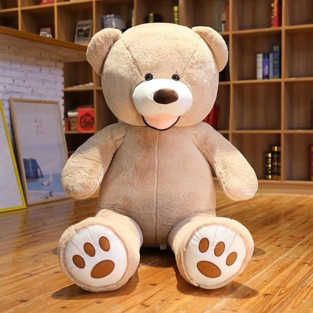 Прекрасный гигантский американский медведь, плюшевые игрушки, мягкие игрушки, плюшевый мишка, кукла, подушка для детей, популярный подарок на День святого Валентина для девочек