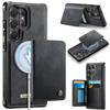 CaseMe Me80 Magnetic RFID Wallet Phone Case For Samsung Galaxy S24 FE 5G, Detachable Multi Card Slot Kickstand Anti-Theft Cover