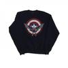 Womens/Ladies Falcon And The Winter Soldier Captain America Shield Pose Sweatshirt