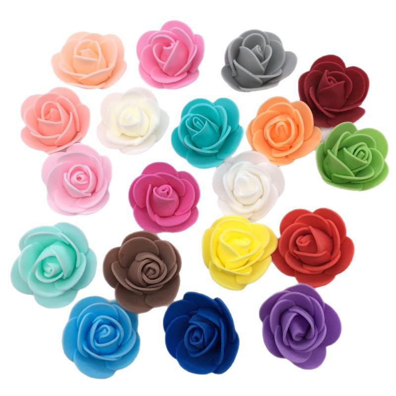 Розы из ПЭ-пены 3,5 см, 200 шт., Разбирающиеся для Пенопластового Мишки, Веночков и Декораций