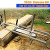 Portable Saw Chain Chainsaw Mill Chainsaw Guide Bar Planking Milling From 14'' To 24'' Planking Lumber Cutting Tool