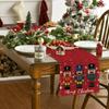 Merry Christmas Xmas Tablecloth Printed Table Cover New Year Table Flag  Home Party Decor