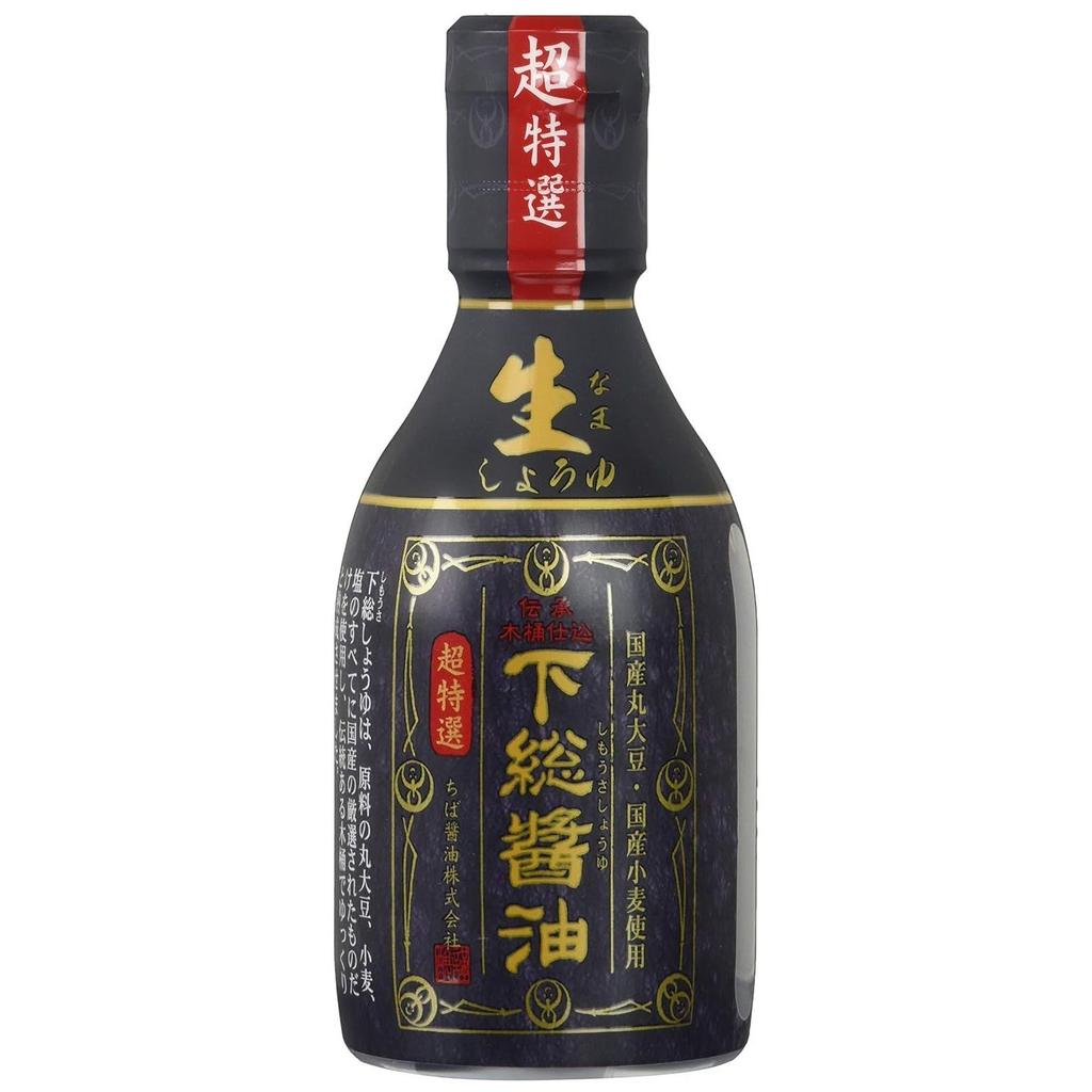 Nakadai Chiba Soy Sauce Super Selected Shimosa Raw 200ml