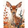 5d DIY Алмазная картина, вышивка крестом, животное, пятнистый олень, алмазная вышивка, мозаика, полный круглый дрель, домашний декор