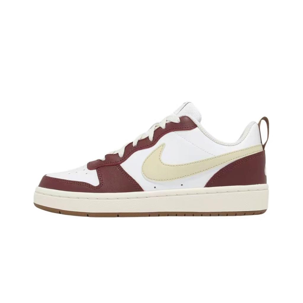 Nike Court Borough Cushioning, Wear Resistant Low top Skateboard Shoes Women's IB4706-121(Team1344-)