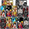 Чехол для телефона Samsung Galaxy S24 S23 iPhone 15 14 Xiaomi Redmi Note 13 12 11 8 10 9 Pro Max X XR OPPO A15 Huawei Anime Luffy Gear 5 One Piece Cover