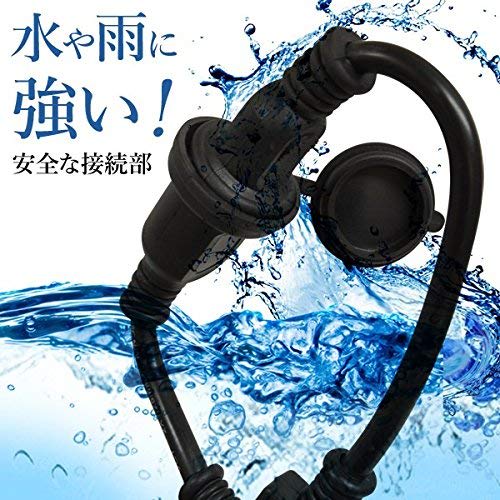 Удлинитель SIBLING, удлинительный кабель, распределительный шнур, наружный, 3 ответвления, 3 порта, кабель PSE, сертифицированный, водонепроницаемый, 1200 Вт (3M)