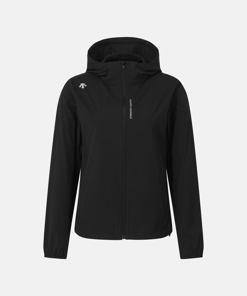 Descente Running Airglider Lightweight Windbreaker Jacket Black Sr223Rwb41 (B Type)