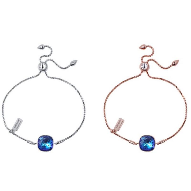 Женский браслет Tarasa Crystal, 12 мм, с кристаллами, огранка «багет»