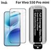 Для Vivo S50 Pro Mini 5G Стекло IMAK Безпылевая Кабина Закаленное Стекло на Весь Экран Поддерживает Разблокировку по Отпечатку Пальца