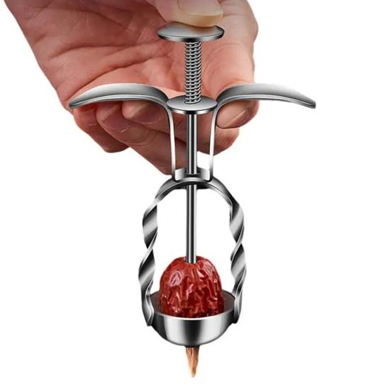 Портативный кухонный инструмент Cherry Pitter из нержавеющей стали, легкий инструмент для удаления оливковых косточек, фруктов, красных дат, Corer