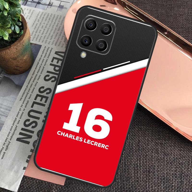 Чехол Charles Leclerc 16 для Samsung Galaxy M15 M55 M13 M23 M33 M53 M31 M51 M14 M34 M54 M20 M30s M12 M32 M52