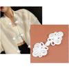1Pair Vintage Buckle Cheongsam Buttons Dress Coat Fastener Han Clothing Button Costume Accessories
