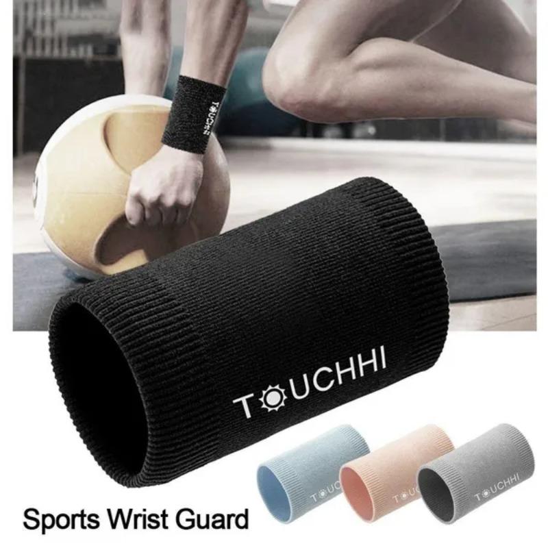 Elastic Wrist Wraps Compression Wrist Sleeve Sweat-absorbing Knitting Wrist Support Protect Wrist Brace Running Gym