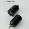Беспроводной блок питания для тату DC интерфейс емкость 1300 мАч светодиодный экран алюминиевый сплав USB Type C аккумулятор для тату-машинки